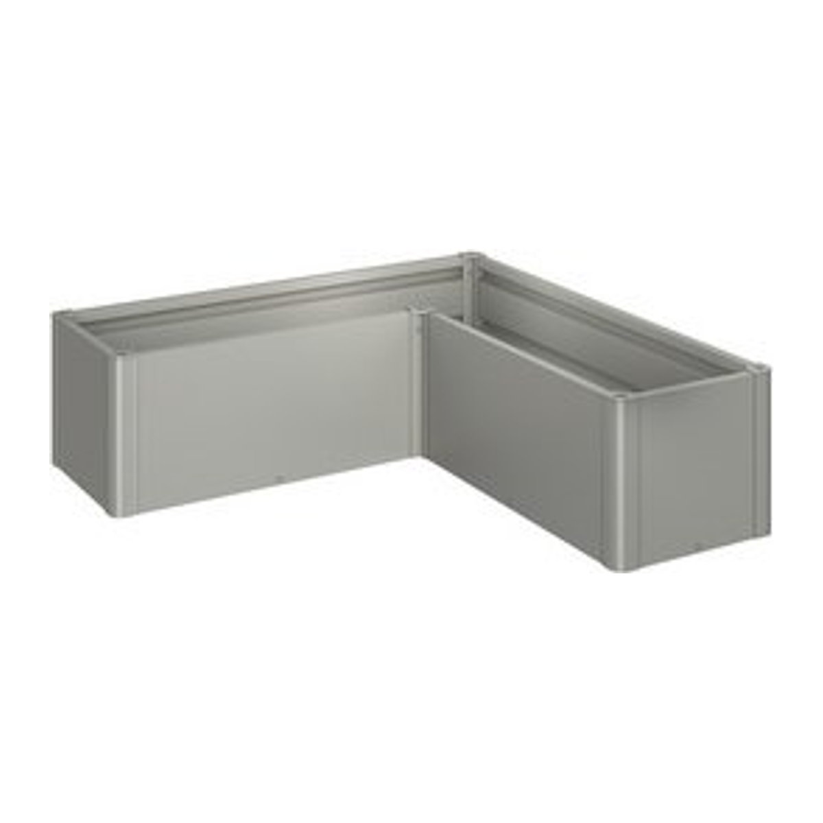 BIOHORT Pflanzbeet Belvedere MINI in quarzgrau-metallic aus Metall - Bild 1