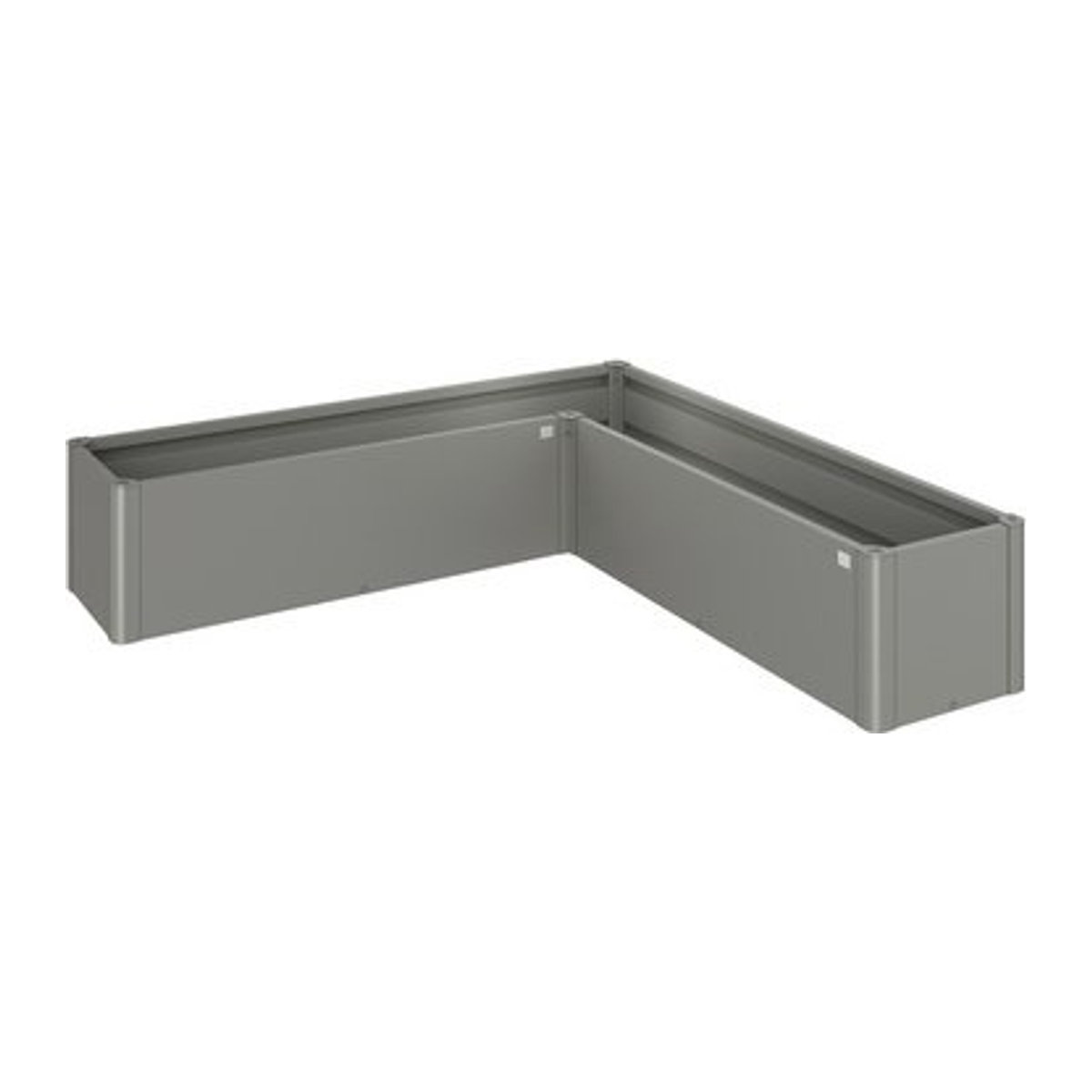 BIOHORT Pflanzbeet Belvedere MINI in quarzgrau-metallic aus Metall - Bild 1