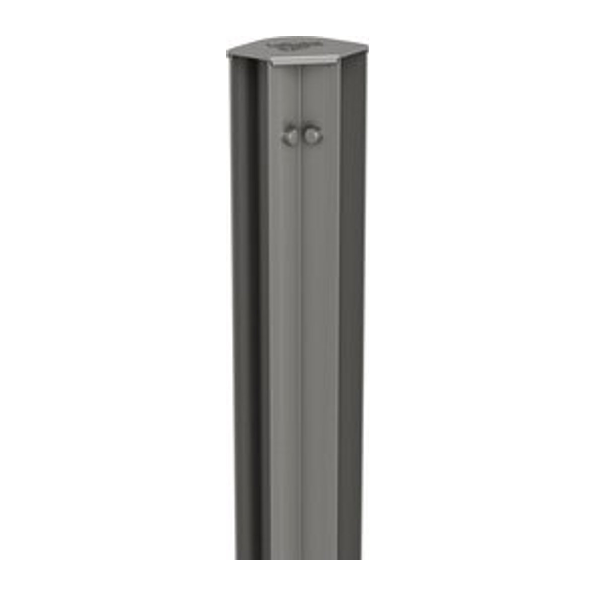 Biohort Pflanzbeet MAXI mit Alu-Eckprofil in quarzgrau-metallic, B/H/T: 7,2 x 77 x 7,2 cm - Bild 1