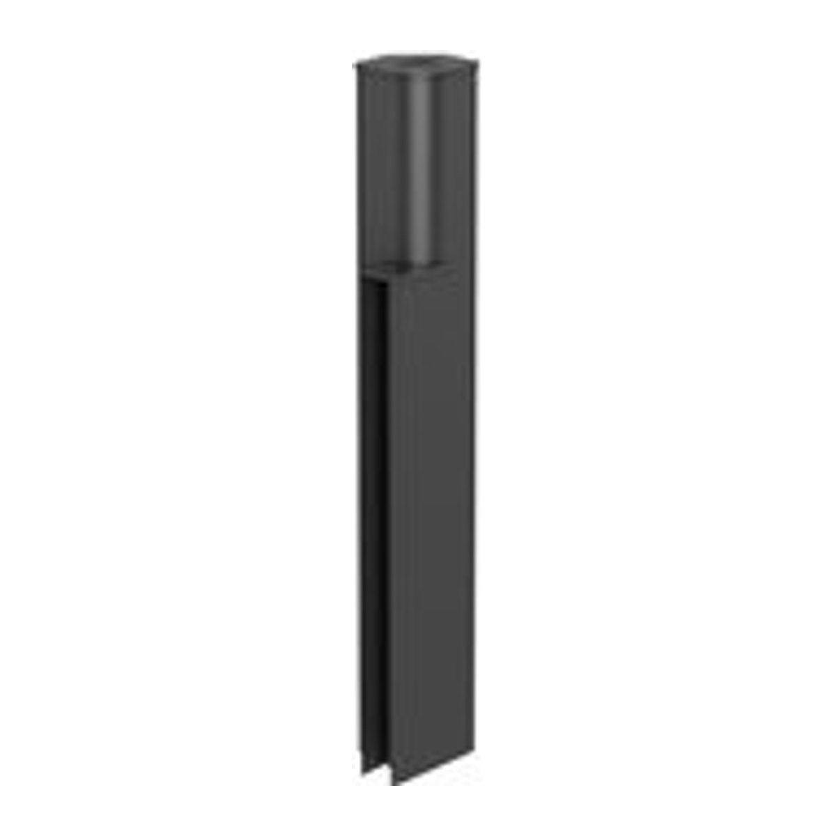 BIOHORT Pflanzbeet MIDI-MINI mit Höhensprung, dunkelgrau-metallic, B/H/T: 10,5 x 61 x 7,2 cm - Bild 1