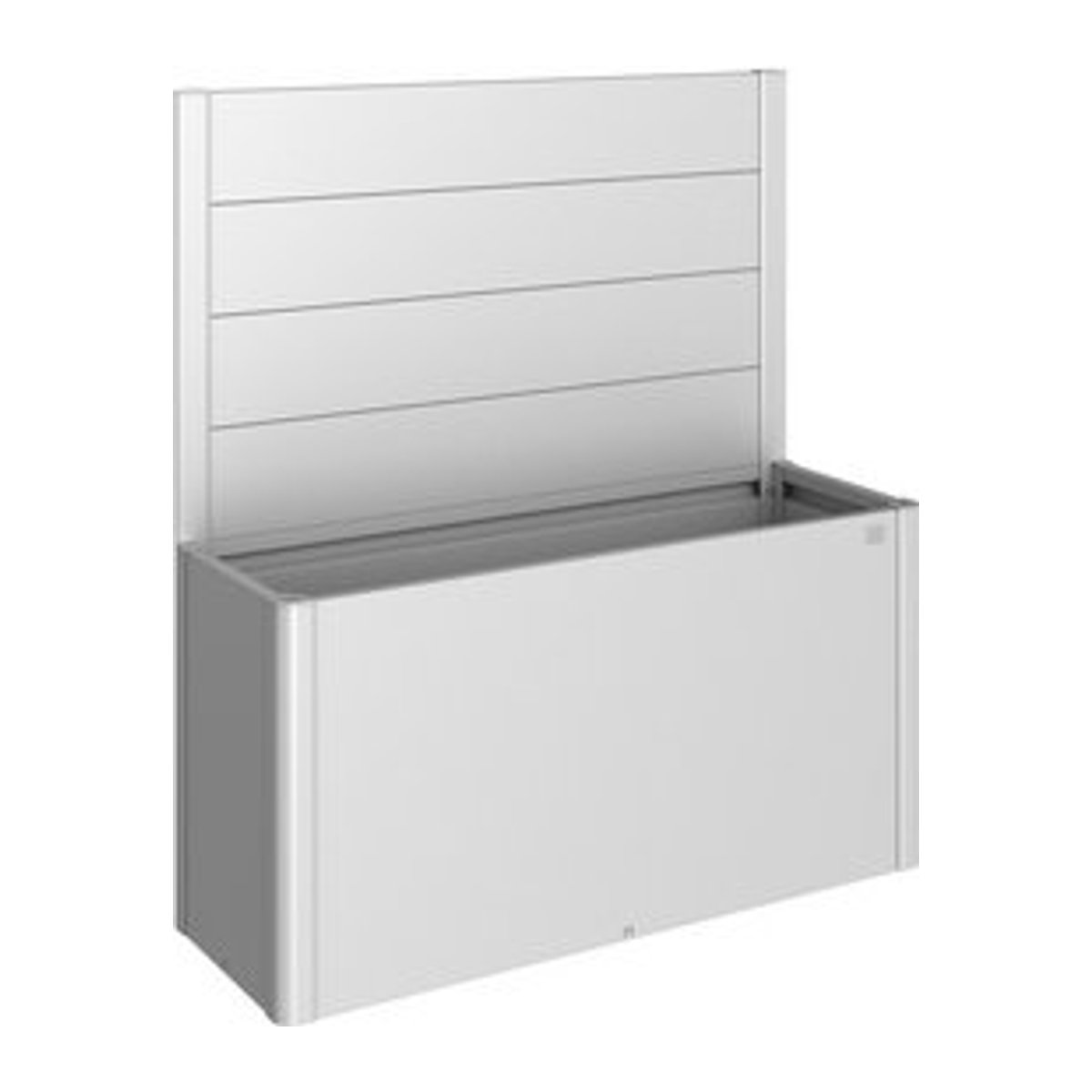 Biohort Sichtschutzelement DaVinci aus Stahl in Grau, H x B: 91 x 152 cm - Bild 1