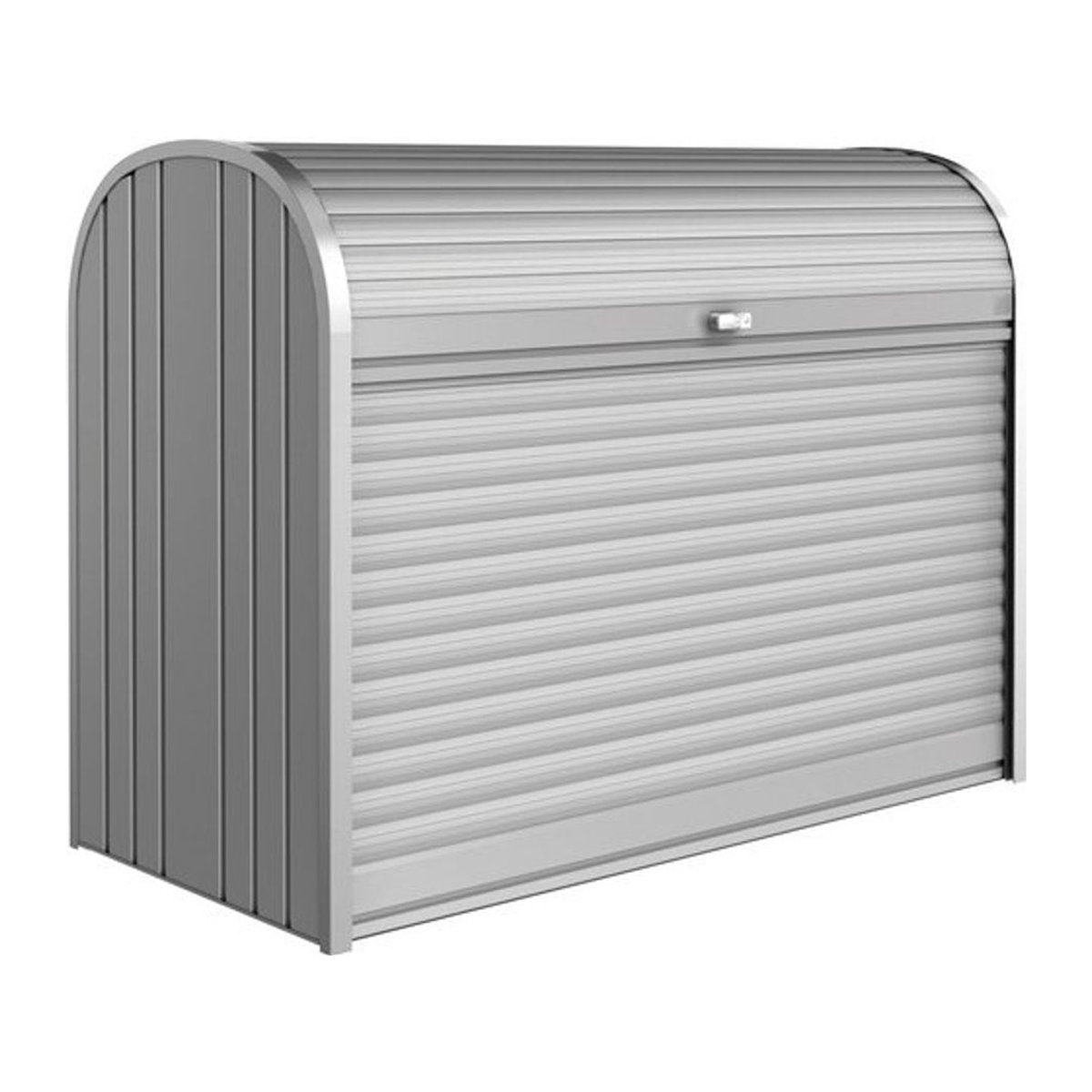 Biohort StoreMax Mülltonnen- und Geräteschrank in Grau, Volumen: 1.200 Liter, B/H/T: 163 x 120 x 78 cm - Bild 1