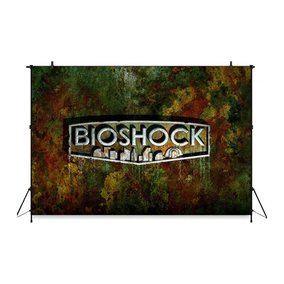 BioShock Anime Fotohintergrund für Fotostudios und Partydekorationen in Mehrfarbig - Bild 1