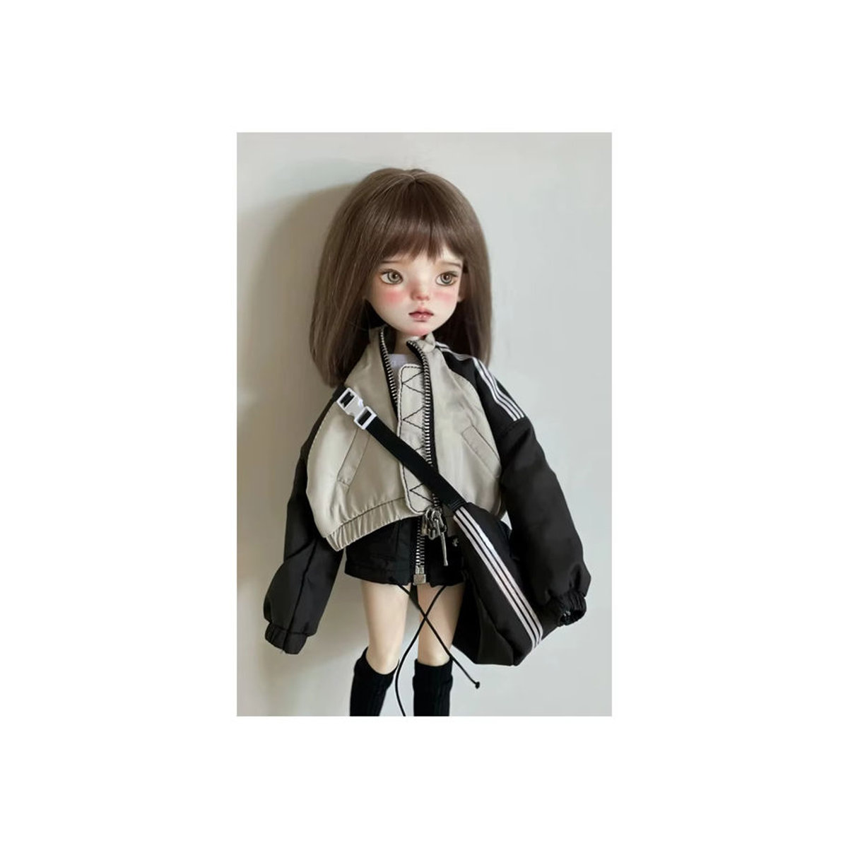 BJD Anne Art Doll 1/6 Vintage American Style Kunstharz Puppen-Kopf- und Körper-Skulptur in Bernstein und Normal Skin Nude - Bild 2
