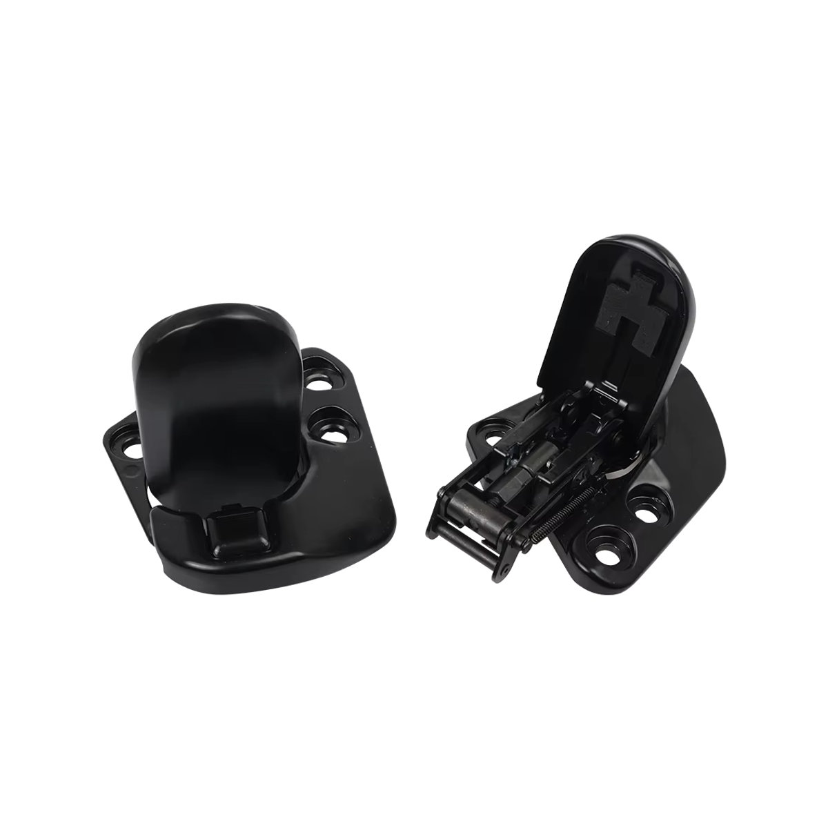 Black Works Racing Umwandelbare Dachriegel Set links und rechts mit weichem Oberteil für Mazda Miata 1990–2003, Schwarz - Bild 6