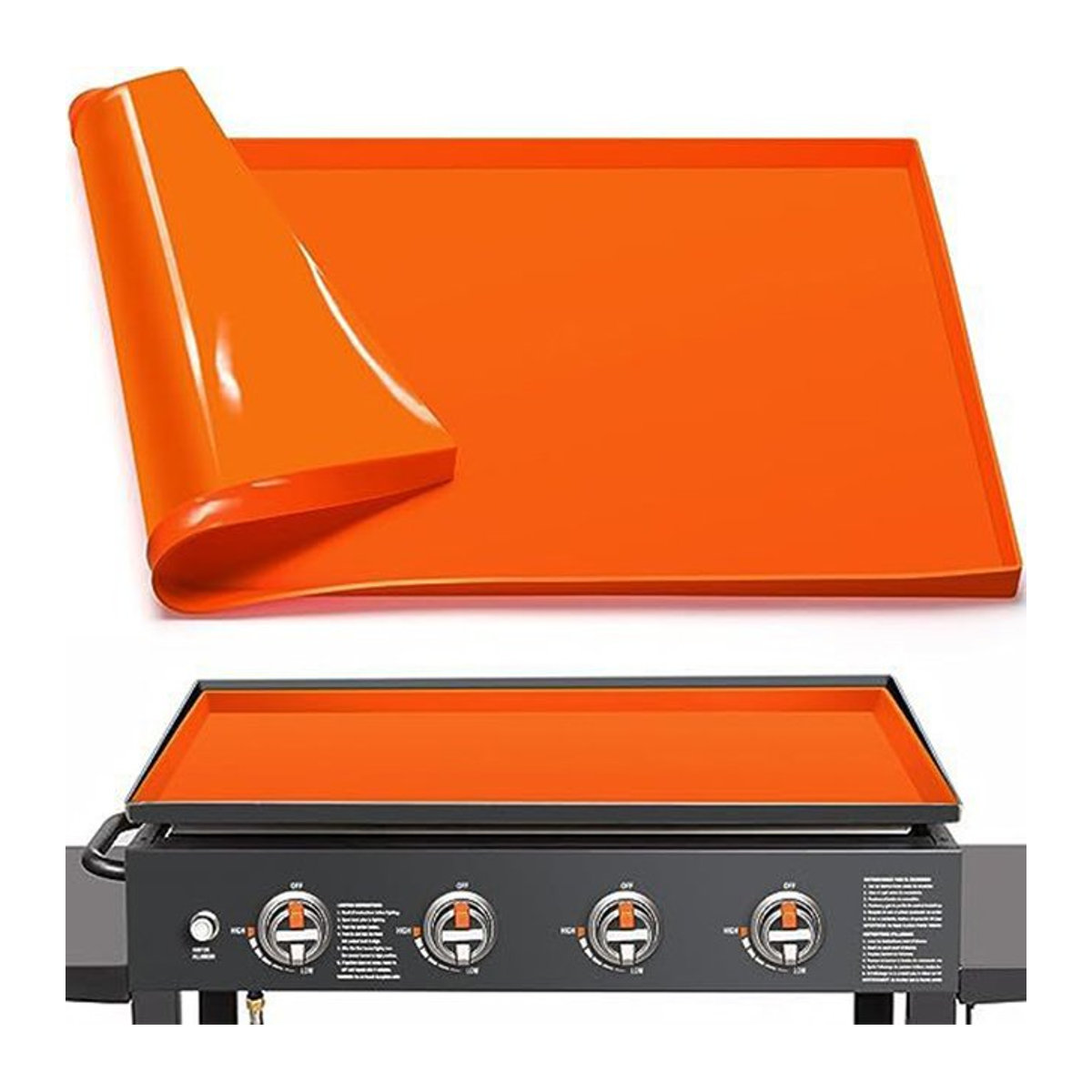 Blackstone Silikonmatte als Grillplattenabdeckung für 36 Zoll Grills - Bild 1