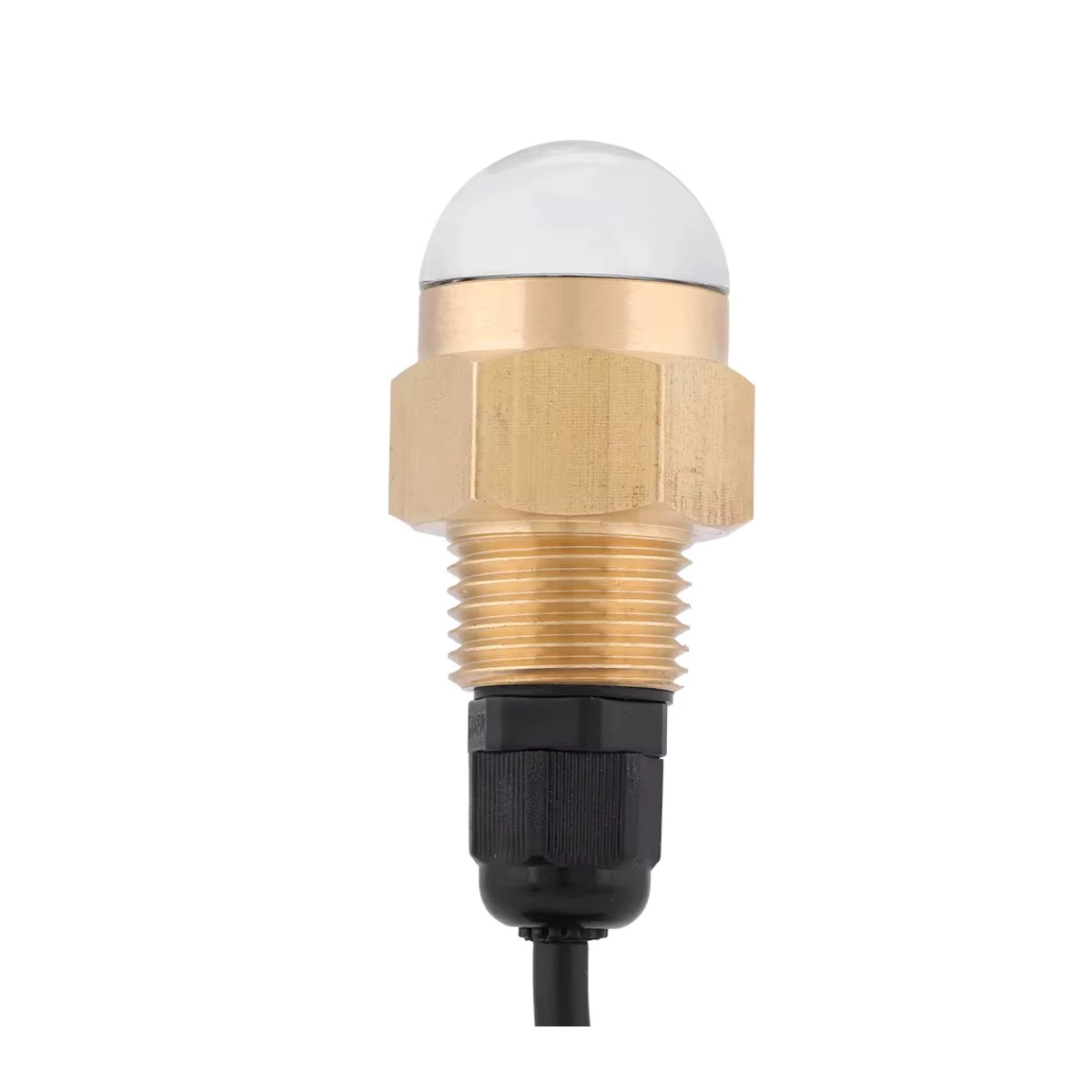 Blaues LED Unterwasserlicht für Marine und Boot mit 12V und 1/2 Zoll NPT Messing-Ablassschraube - Bild 6