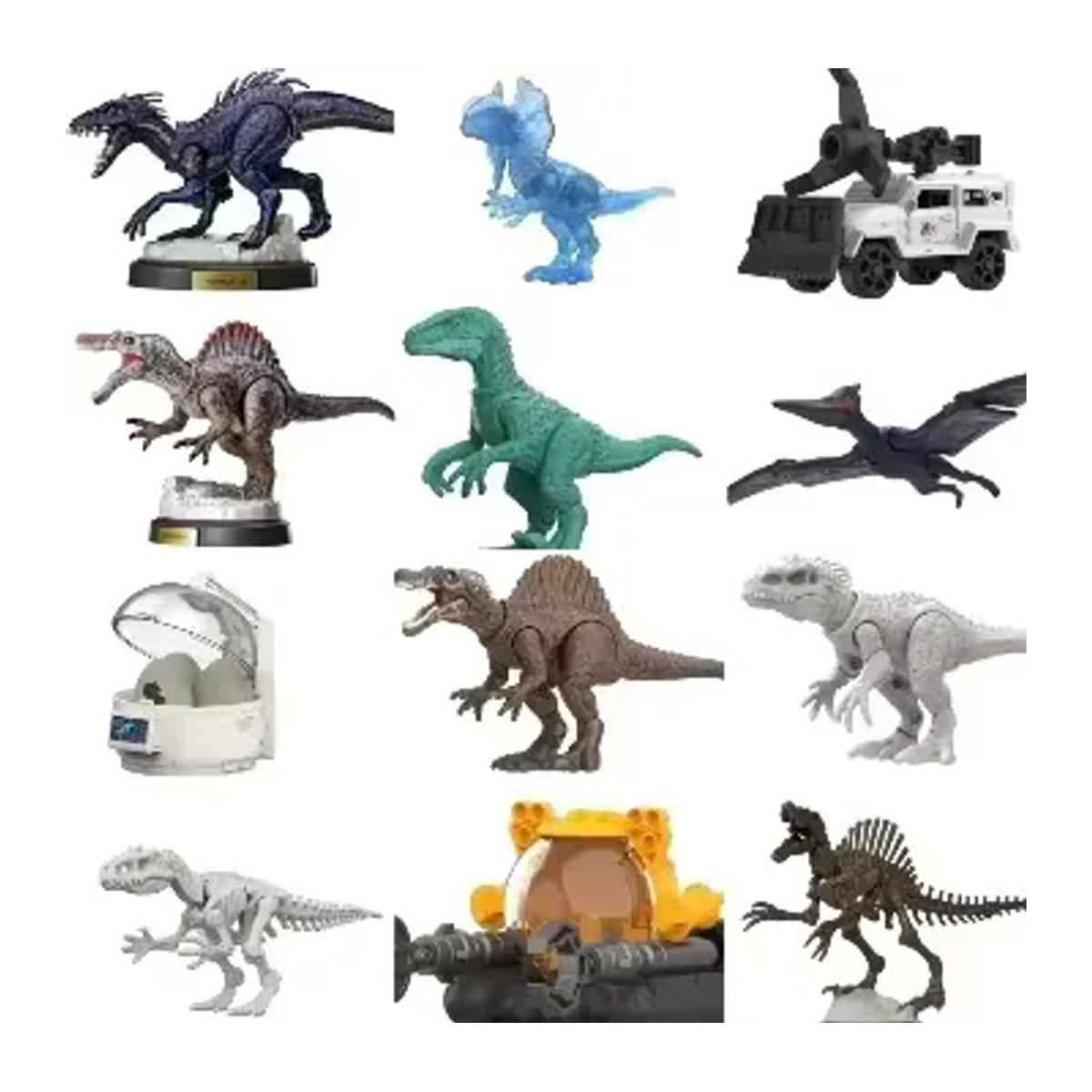Blokees Jurassic Dinosaurier Blindbox Vol.3 Montierbares Spielzeug und Anime-Figuren aus Kunststoff in Mehrfarbig - Bild 2