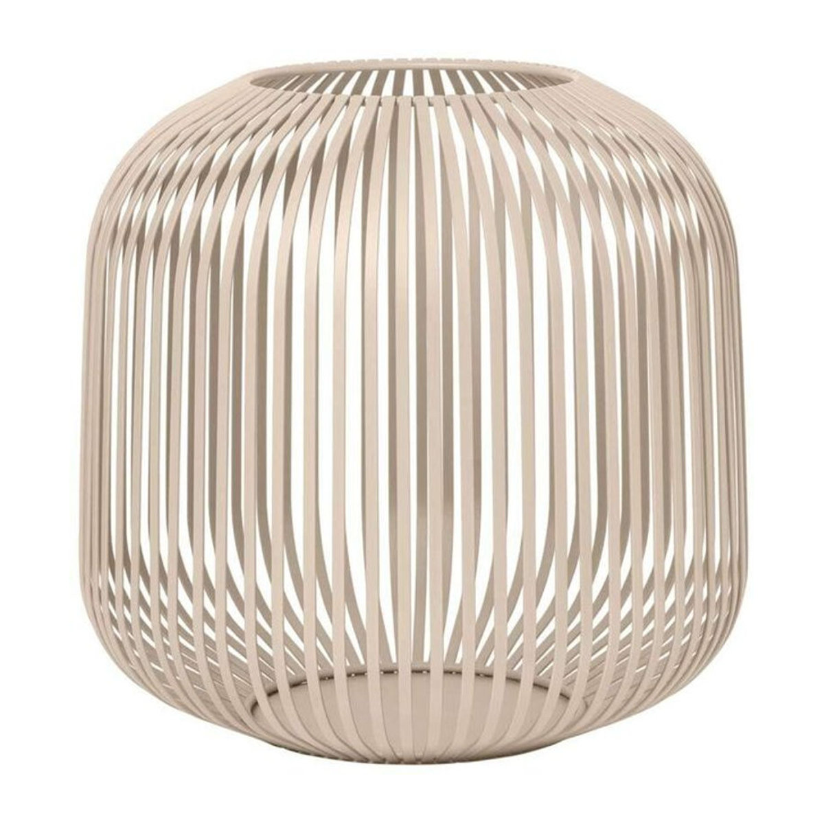 Blomus Laterne LITO Nomad Windlicht aus Metall in Beige, Höhe: 27 cm - Bild 1