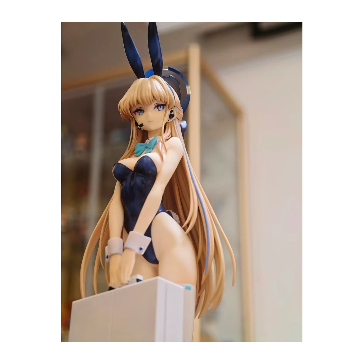 Blue Archive Asuma Toki Anime-Figur Bunny-Girl als Sammlerfigur aus Kunststoff in Blau - Bild 5
