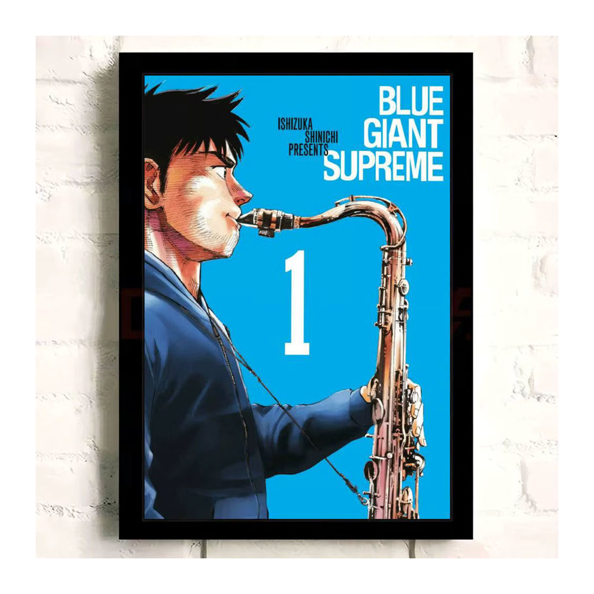 Blue Giant Anime-Poster von moetch, mehrfarbiges Kunstwerk aus Papier in Hochformat zur Raumdekoration - Bild 4