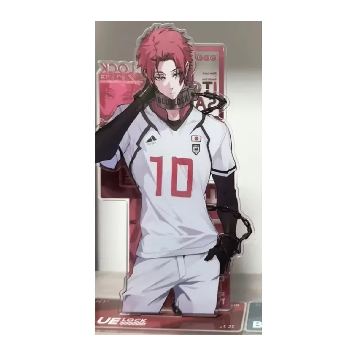 Blue Lock Acryl Standfigur Rin Itoshi und Itoshi Sae Anime Figur von Bandai mehrfarbig - Bild 2