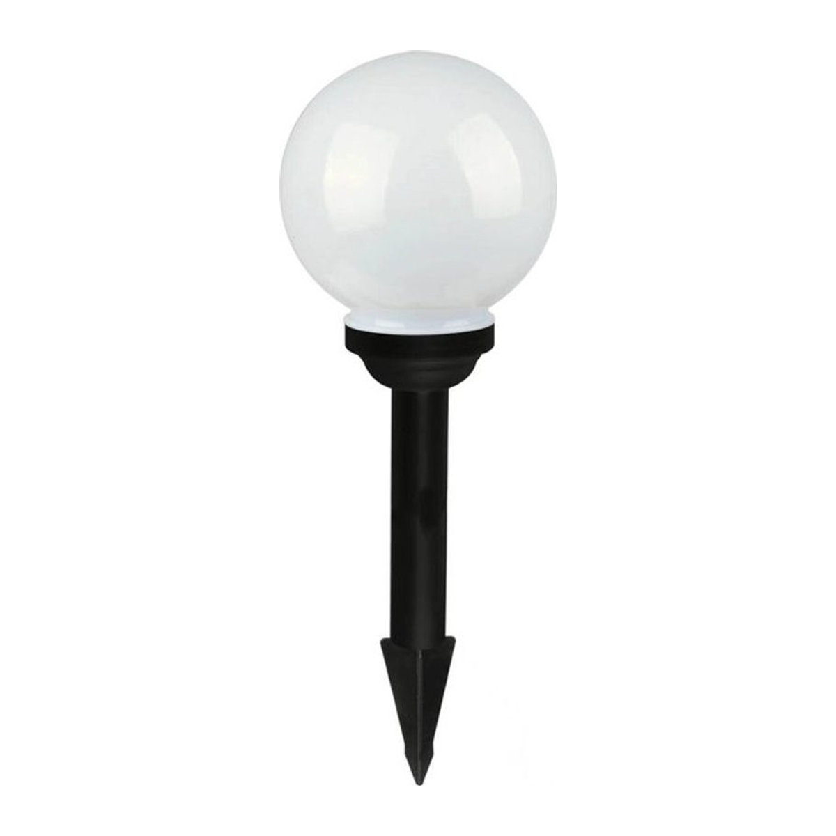 Blulaxa Solarleuchte LED Kaltweiß Modern Weiß Kunststoff Höhe: 55 cm, Durchmesser: 15 cm - Bild 1