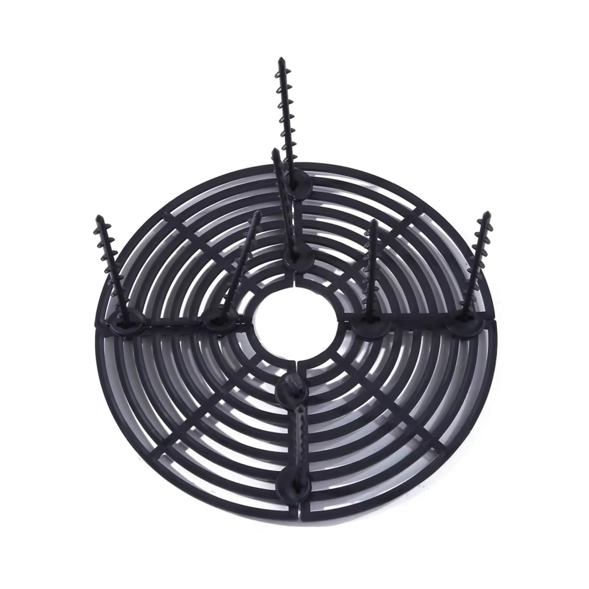 Blumentopf Bodenschutz Gitter mit Nägeln als Pflanzenschutz und Abdeckung für Garten und Haushalt - Bild 4