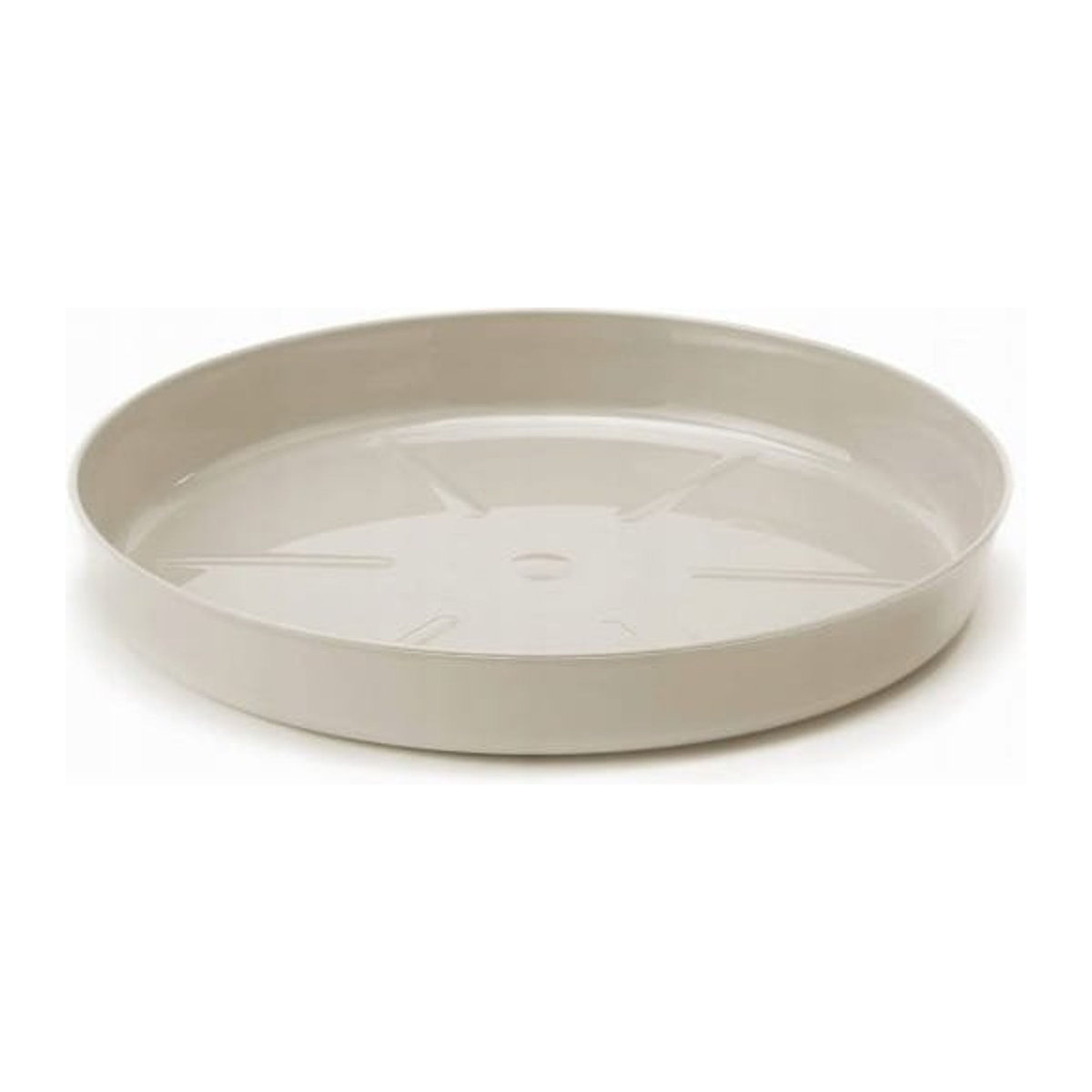 Blumentopf-Untersetzer aus Kunststoff in Taupe Meliert B: 145 cm, T: 21 cm - Bild 1