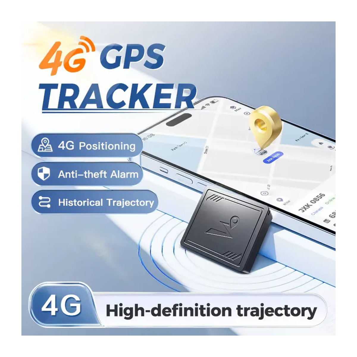BMAD 4G Mini GPS Intelligenter Locator in Schwarz für Ältere und Kinder mit langer Akkulaufzeit und präziser Positionierung - Bild 5