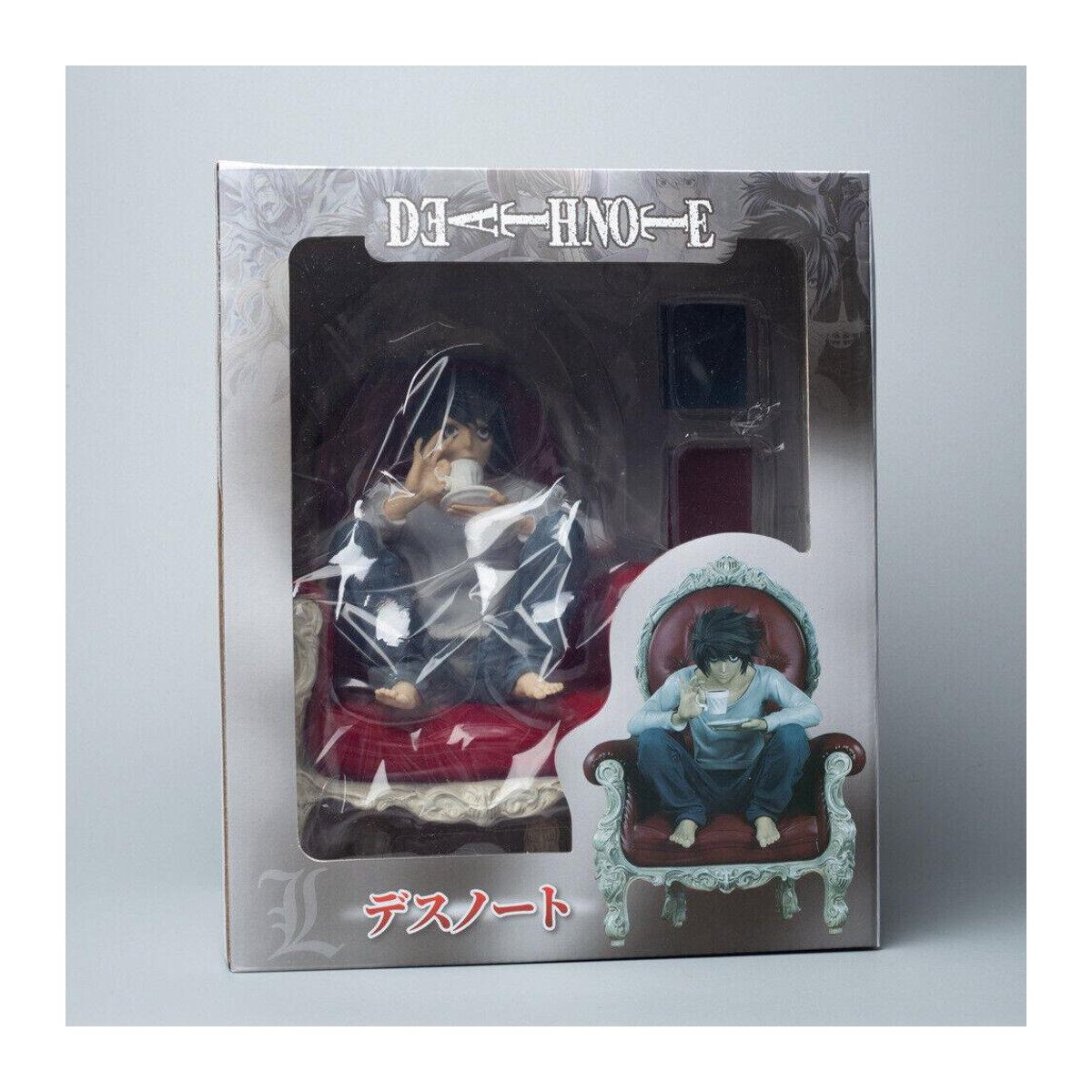 BNNDAI Death Note L Watari Diorama 1/6 Actionfigur mit Sofa Zubehör, weiß/mehrfarbig, Höhe: 26 cm - Bild 3