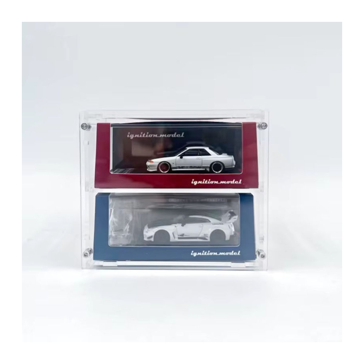 Bob Modellauto-Vitrine aus transparentem Acryl für 1/64 Modelle wie INNO Tarmac Works - Bild 2