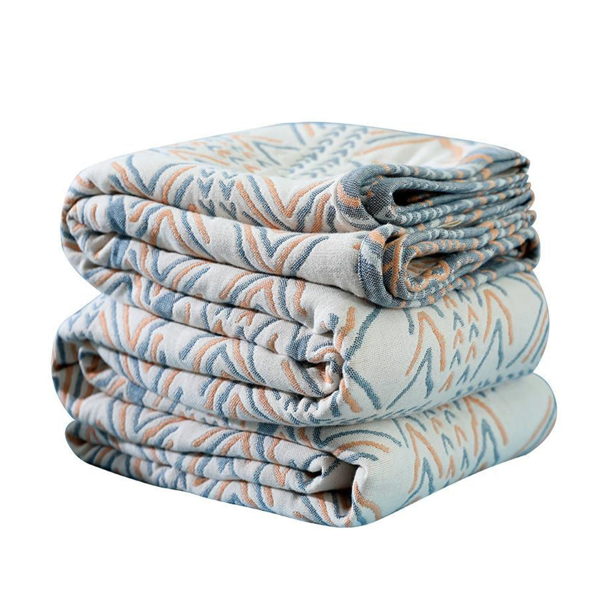 Böhmischer Baumwoll-Sofabezug von Your Warm Home in Beige, Gaze-Decke als Sofakissenbezug und Oberflächendekoration, B/T/H: 260 x 150 cm - Bild 2