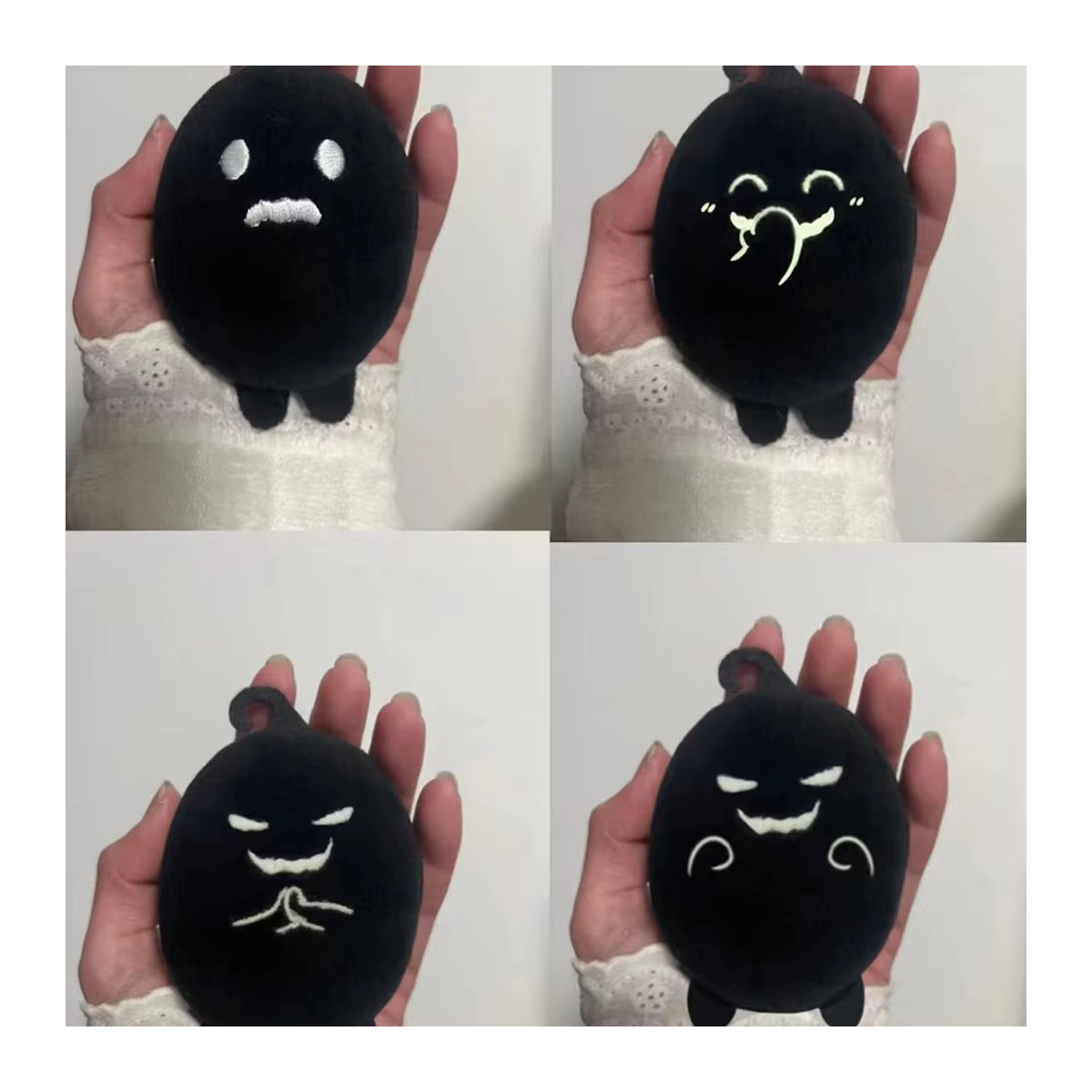 BOOCRE Stardew Valley Krobus Cosplay Plüsch-Anhänger in Schwarz - Bild 1