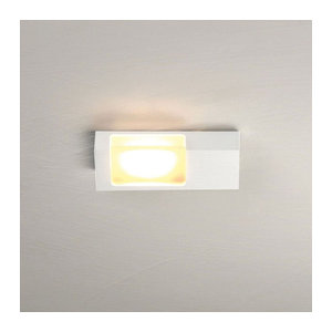Bopp Lamina LED-Deckenleuchte 1-flammig in Weiß aus Aluminium mit warmweißem Licht
