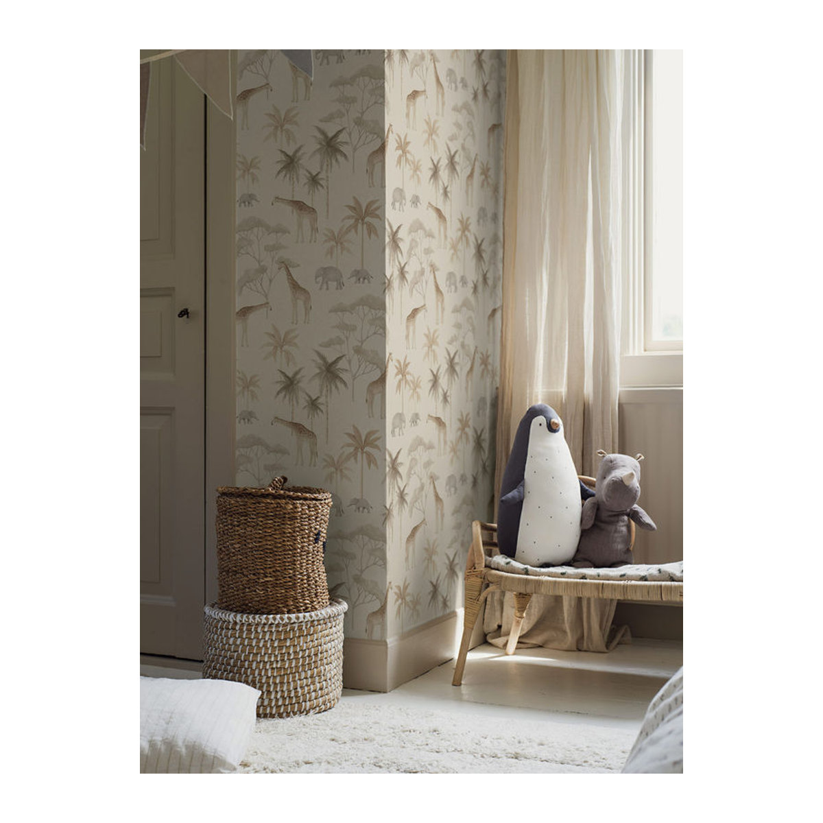 Borås Tapeter Wallpaper Savannah 6938 in Beige mit Animal-Print aus Papier - Bild 2