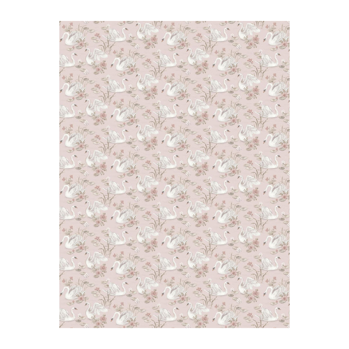 BoråsTapeter Tapete Lily Swan in Beige mit Blumenmuster - Bild 2