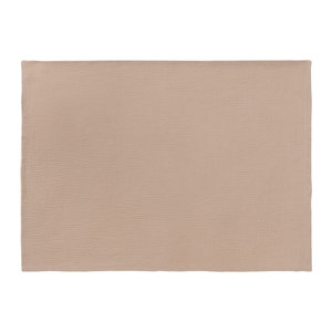 Bornino Home Wende-Kuscheldecke aus Musselin in Braun und Beige, B x H: 75 x 100 cm