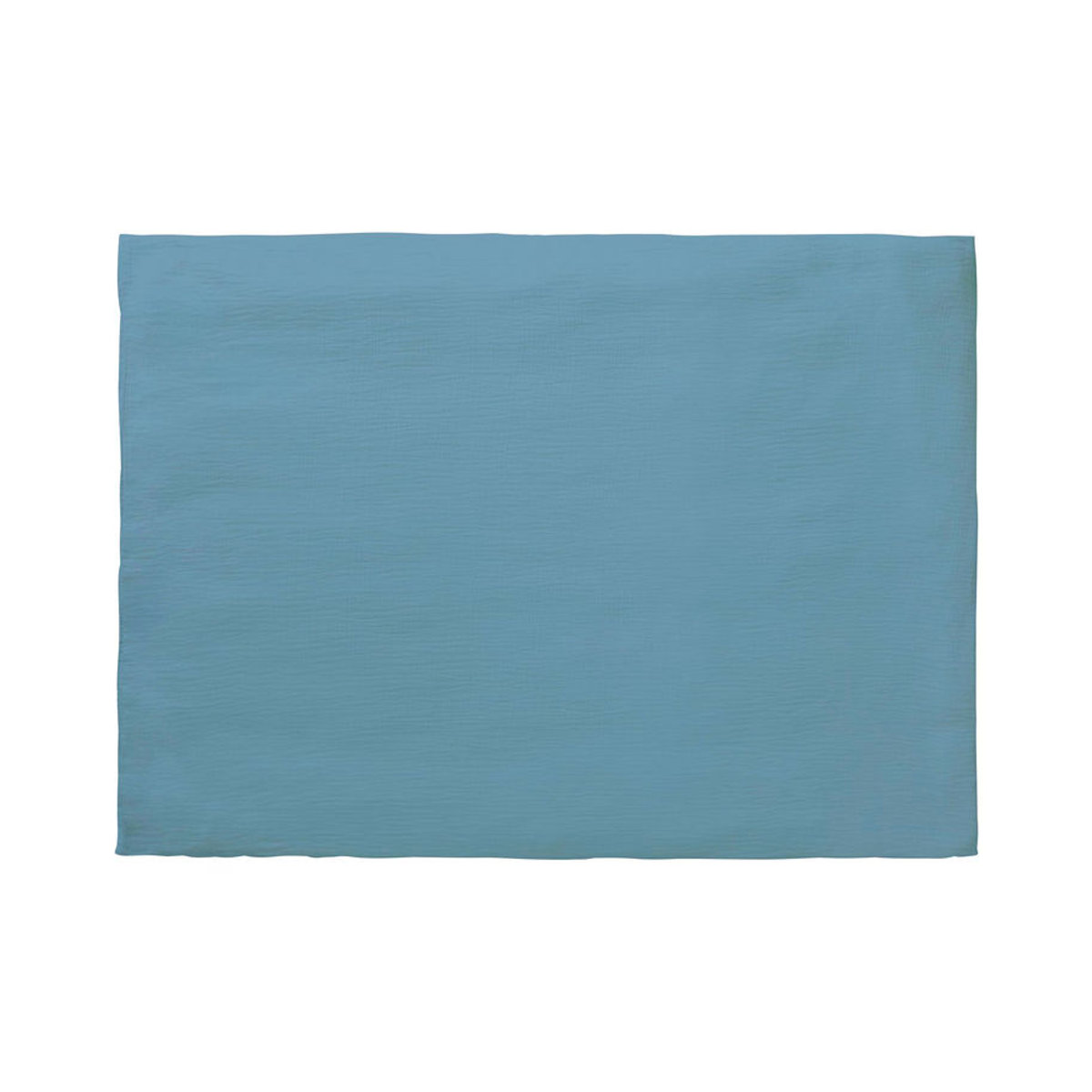 Bornino Home Wende-Kuscheldecke Musselin Blau B/T/H: 75 x 100 cm - Bild 2