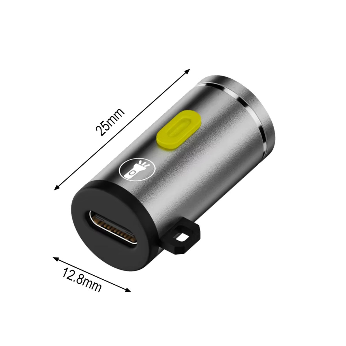 BORUiT Super Mini LED-Taschenlampe mit 230 lm und Single Gear in minimalistischem Design - Bild 6