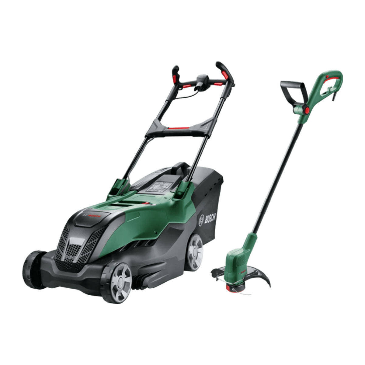 Bosch AdvancedRotak 40-650 Rasenmäher mit Easygrasscut 23 Rasenkantenschneider - Bild 1