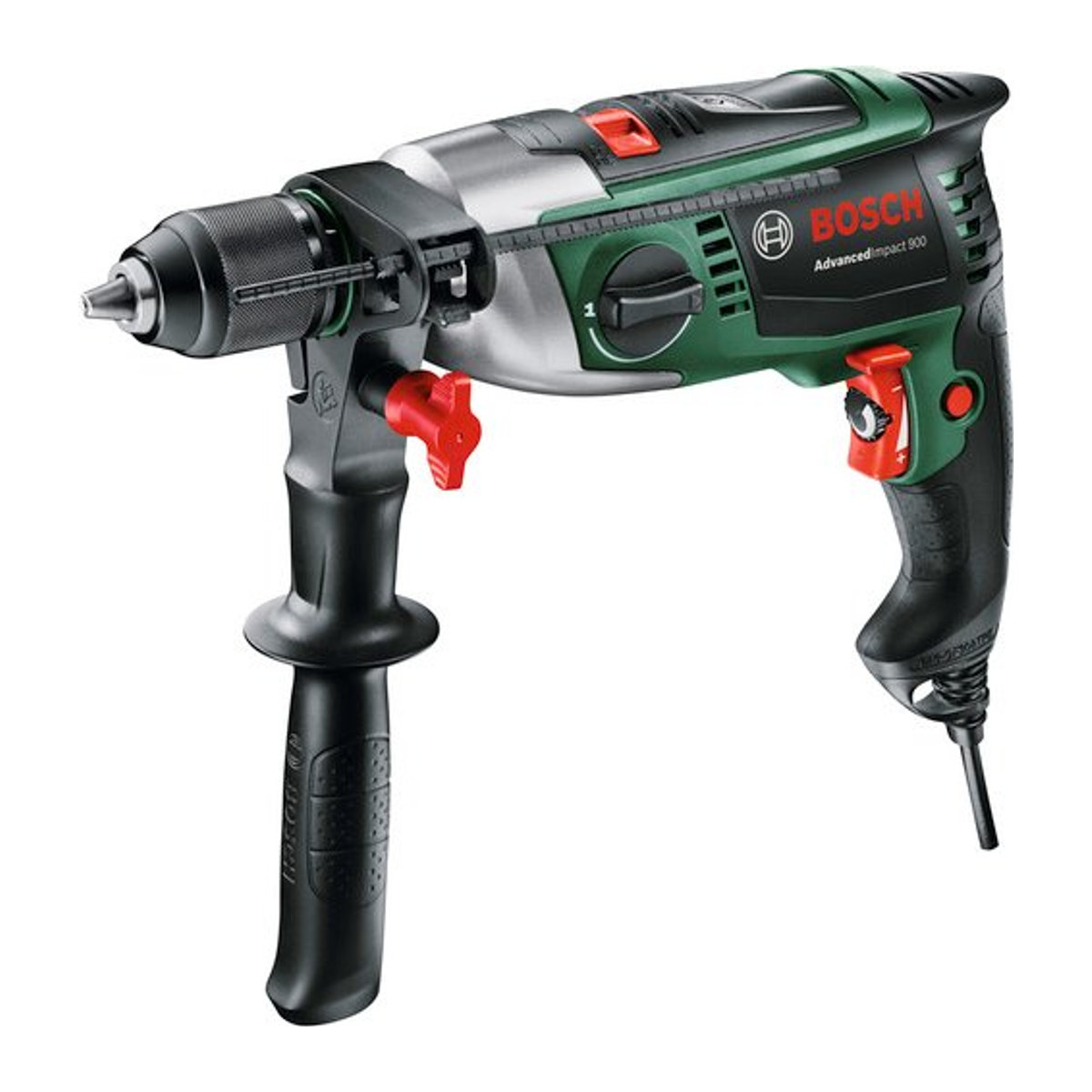 Bosch Home and Garden AdvancedImpact 900 Schlagbohrmaschine mit 900W Leistung in Grün - Bild 2