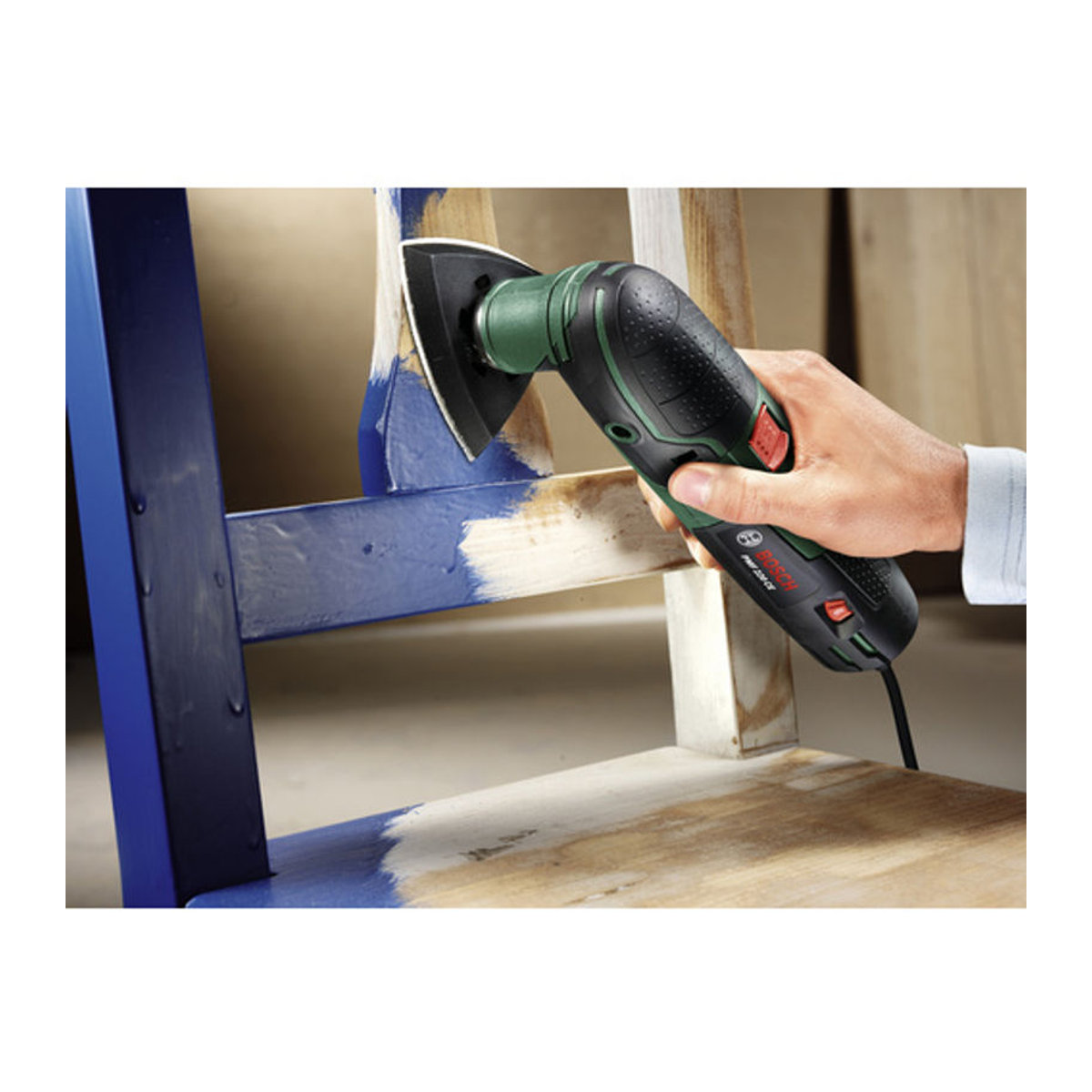 Bosch Home and Garden PMF 220 CE Multifunktionswerkzeug mit 220 W und Zubehör im Koffer - Bild 4