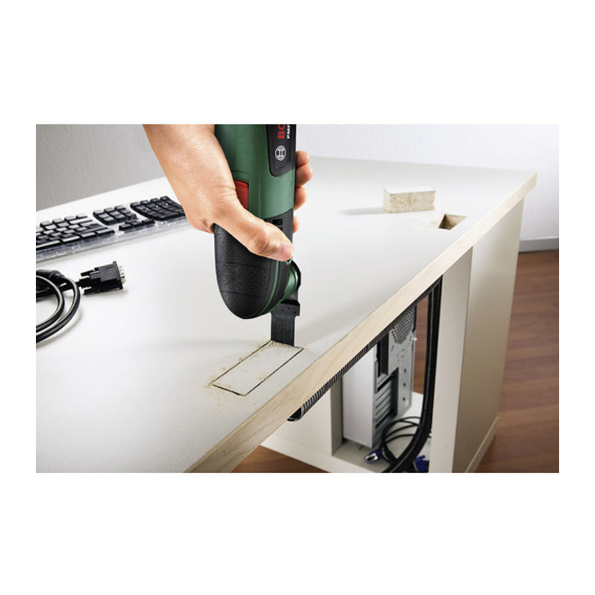 Bosch Home and Garden PMF 220 CE Multifunktionswerkzeug mit 220 W und Zubehör im Koffer - Bild 5