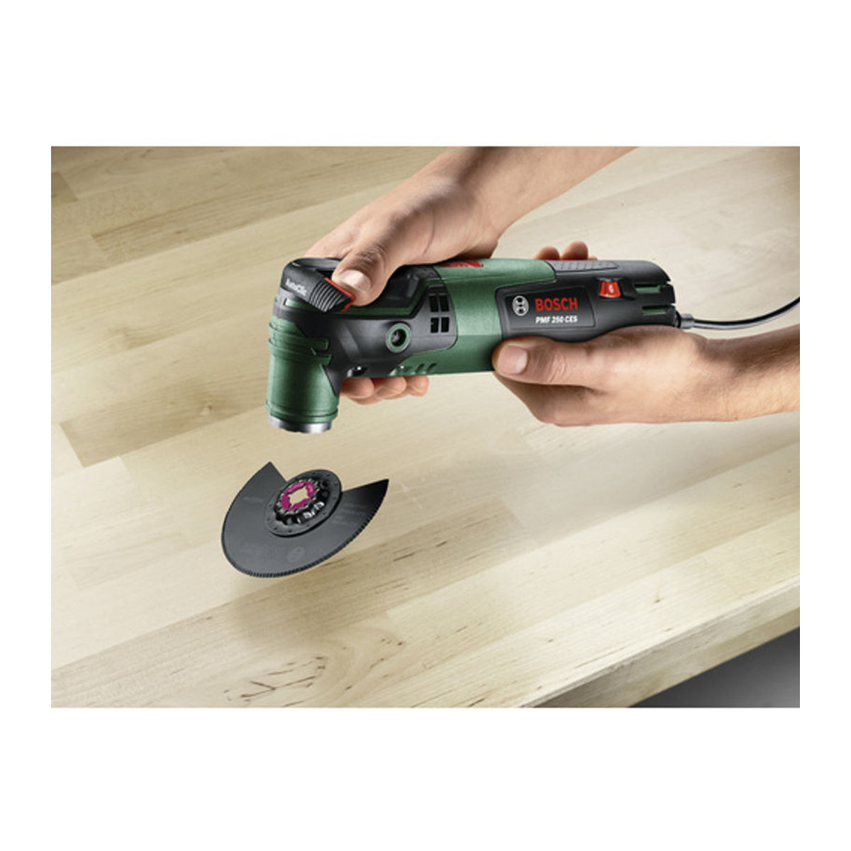 Bosch Home and Garden PMF 250 CES Multifunktionswerkzeug mit Zubehör und Koffer - Bild 6