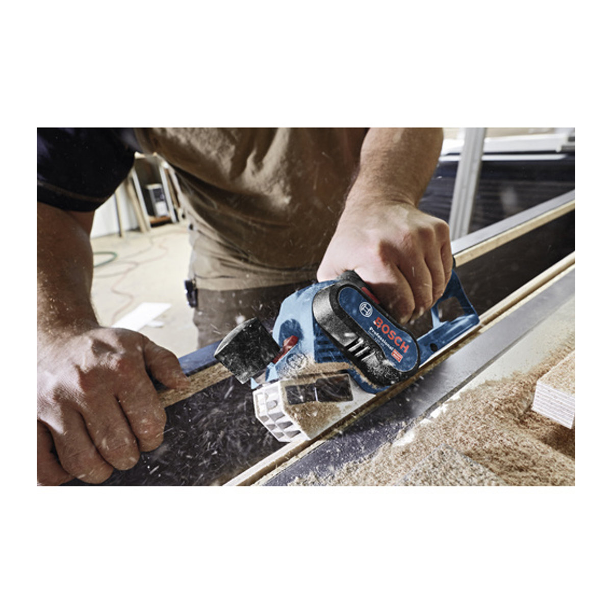 Bosch Professional Akku-Hobel GHO 12V-20 in Blau ohne Akku und Ladegerät - Bild 4