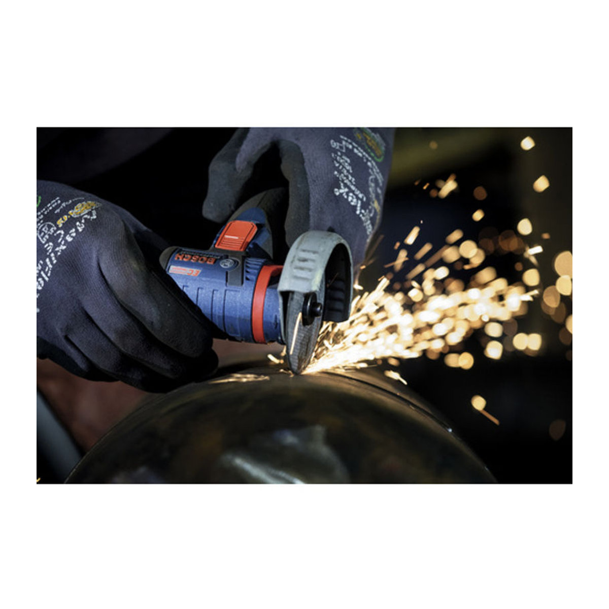 Bosch Professional GWS 12V-76 solo Akku-Winkelschleifer, 12 V, Blau, ohne Akku - Bild 2