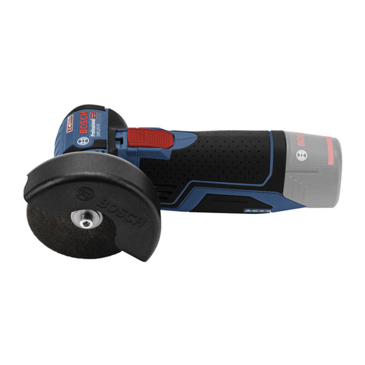 Bosch Professional GWS 12V-76 solo Akku-Winkelschleifer, 12 V, Blau, ohne Akku - Bild 3