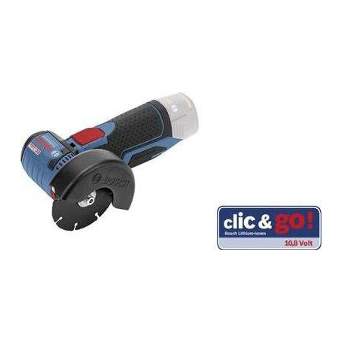 Bosch Professional GWS 12V-76 solo Akku-Winkelschleifer, 12 V, Blau, ohne Akku - Bild 5