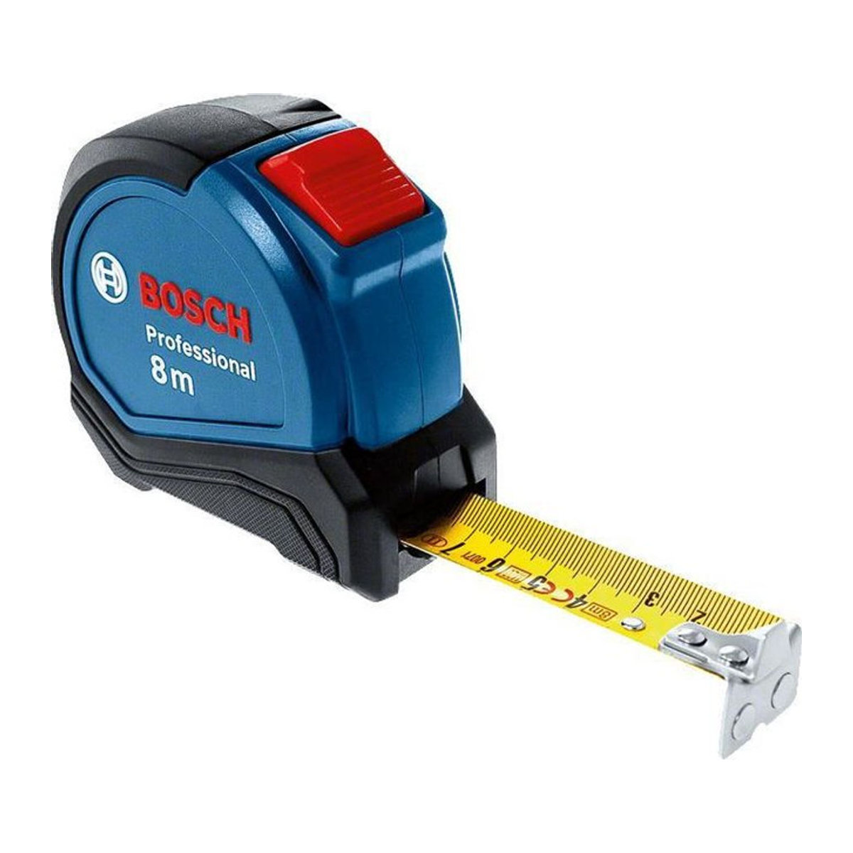 Bosch Professional Maßband mit 8 m Länge und 5 cm Klingenbreite aus Kunststoff - Bild 1
