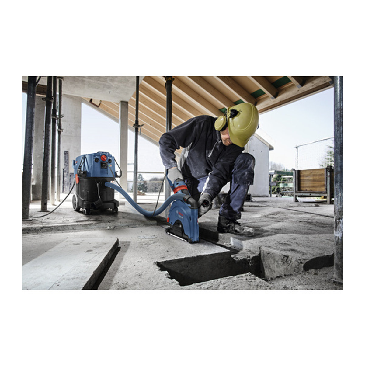 Bosch Professional Nass-Trockensauger GAS 35 M AFC mit automatischer Filterreinigung, 1380 W, 35 l, Blau - Bild 3