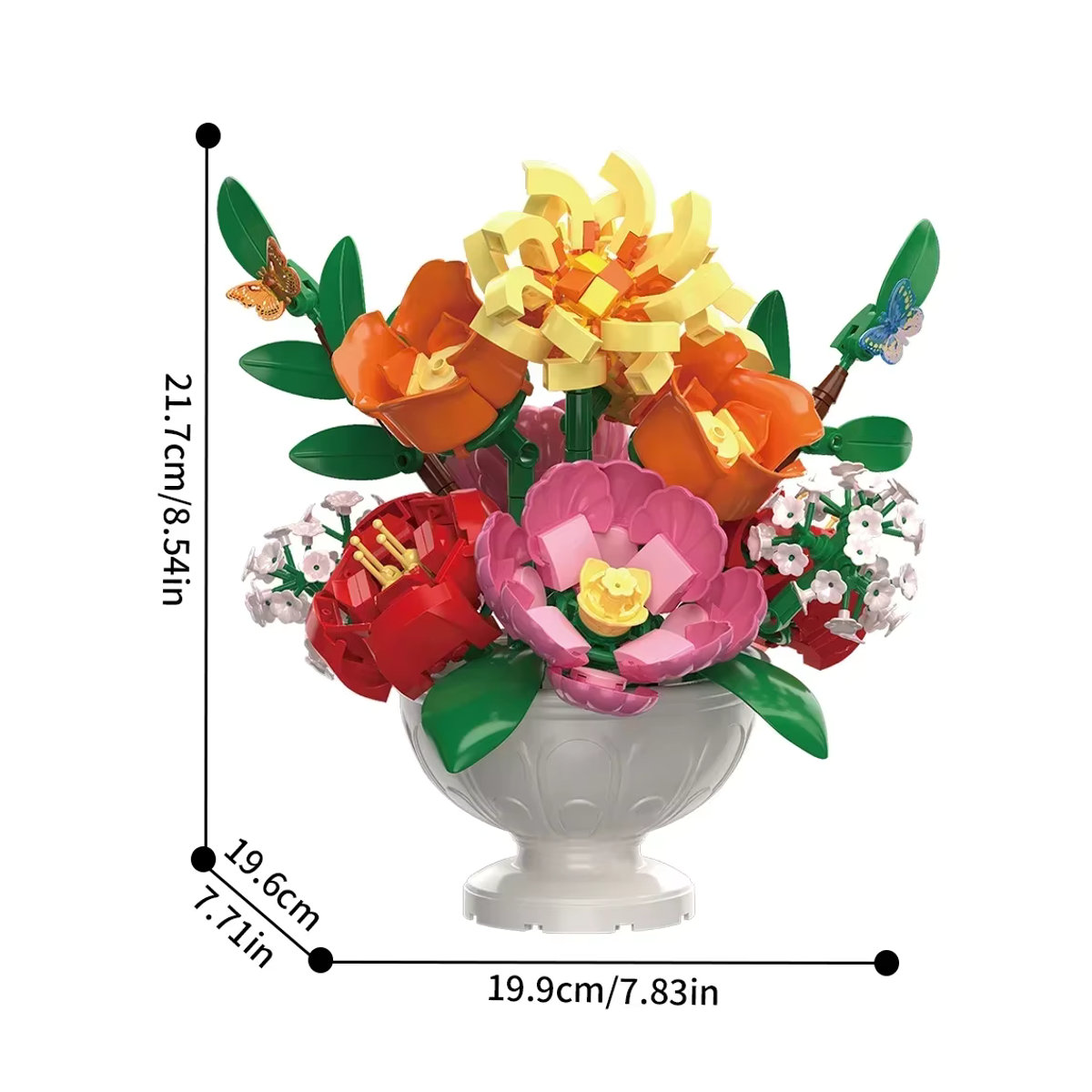 Botanicals DIY-Bauset für ein künstliches Blumenarrangement in Mehrfarbig - Bild 3