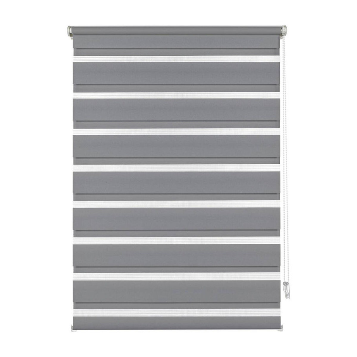 Boviva Doppelrollo in Anthrazit Grau B/H: 72 x 200 cm - Bild 2