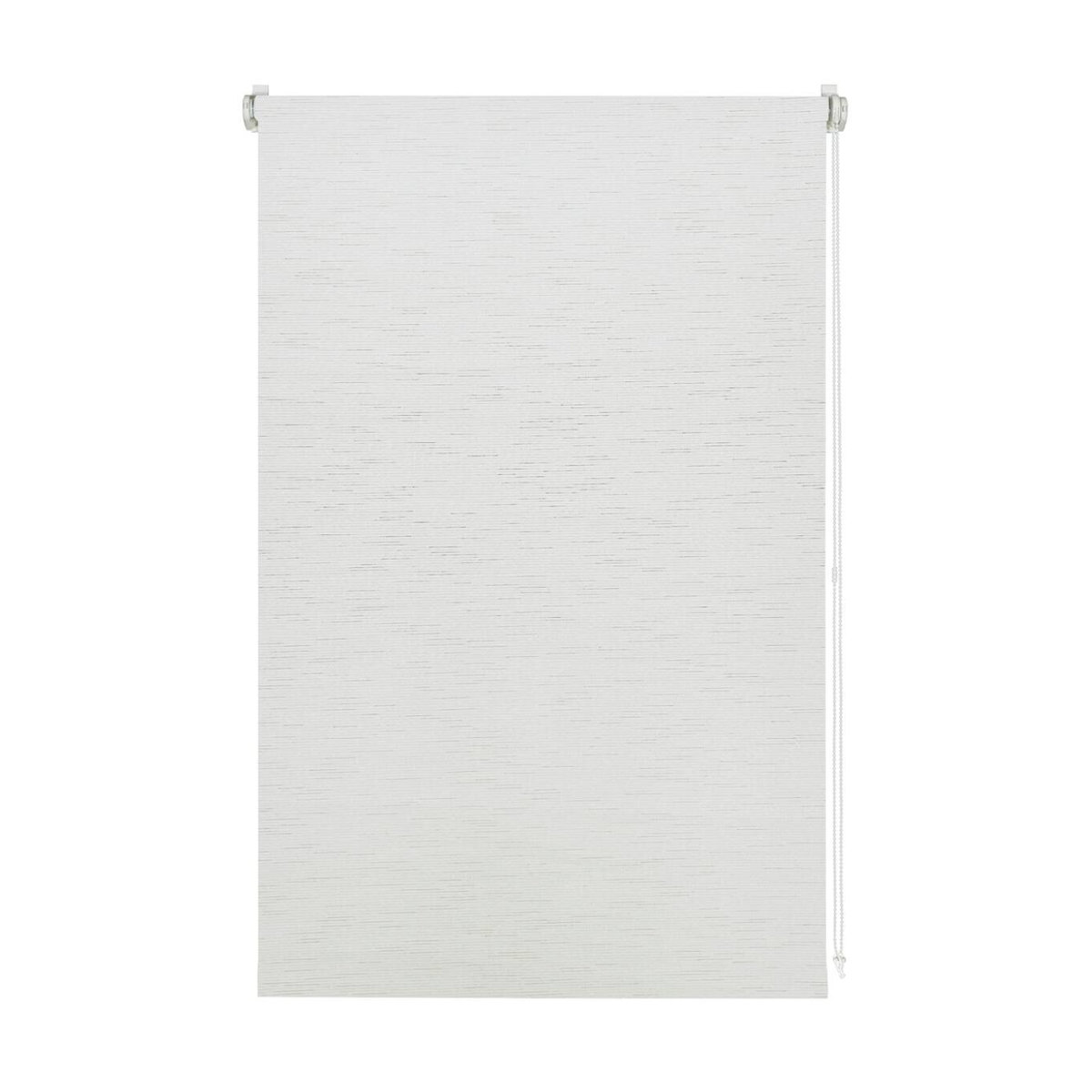 Boviva Klebe- und Klemmrollo Lino in Cremeweiß B/L: 60 x 150 cm - Bild 2
