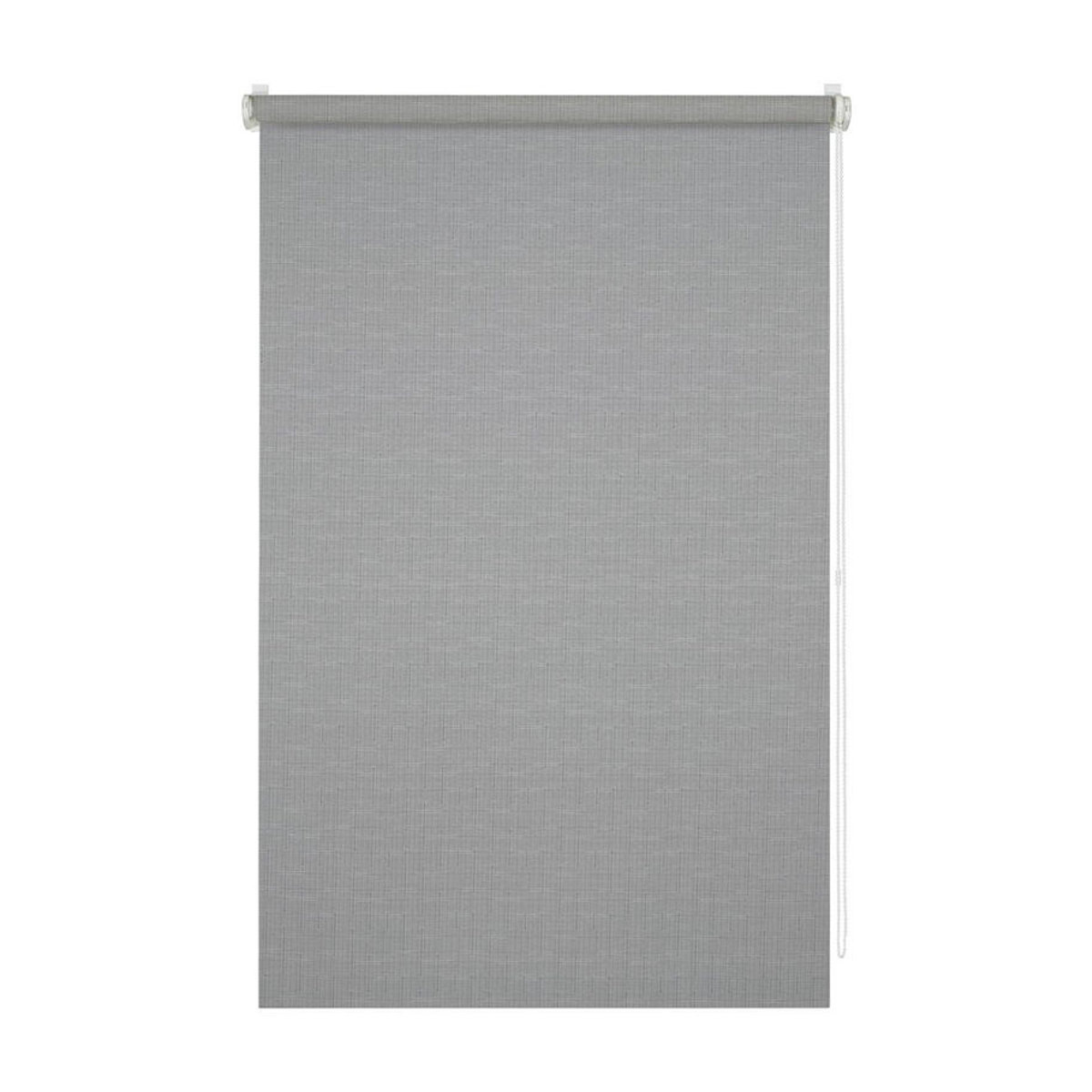Boviva Rollo Struktur in Silber mit Klemmsystem, Breite: 90 cm, Länge: 150 cm - Bild 2