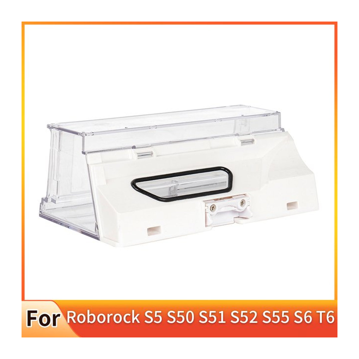BPfire Staubbox in Weiß für Xiaomi und Roborock S5 S50 S51 S52 S55 S6 T6 Saugroboter Ersatzteil - Bild 1