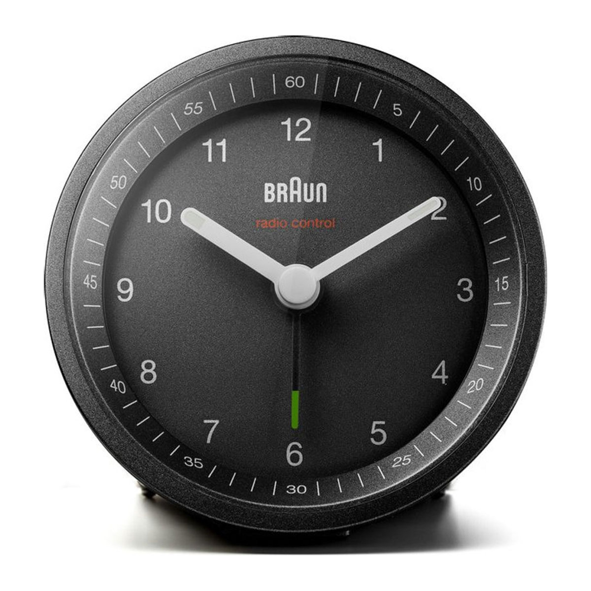 Braun Funkwecker 67009 BC07-DCF Analog Schwarz mit Beleuchtung - Bild 1