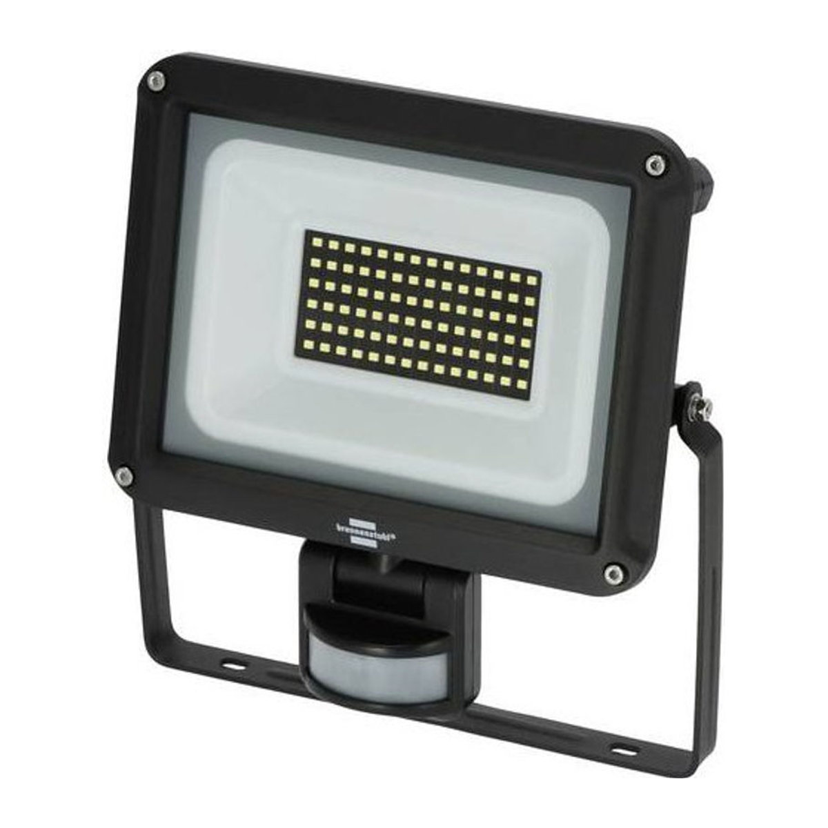Brennenstuhl JARO 7060 P LED Außenstrahler mit Bewegungsmelder, 50W, 5800lm, IP65, Schwarz - Bild 1