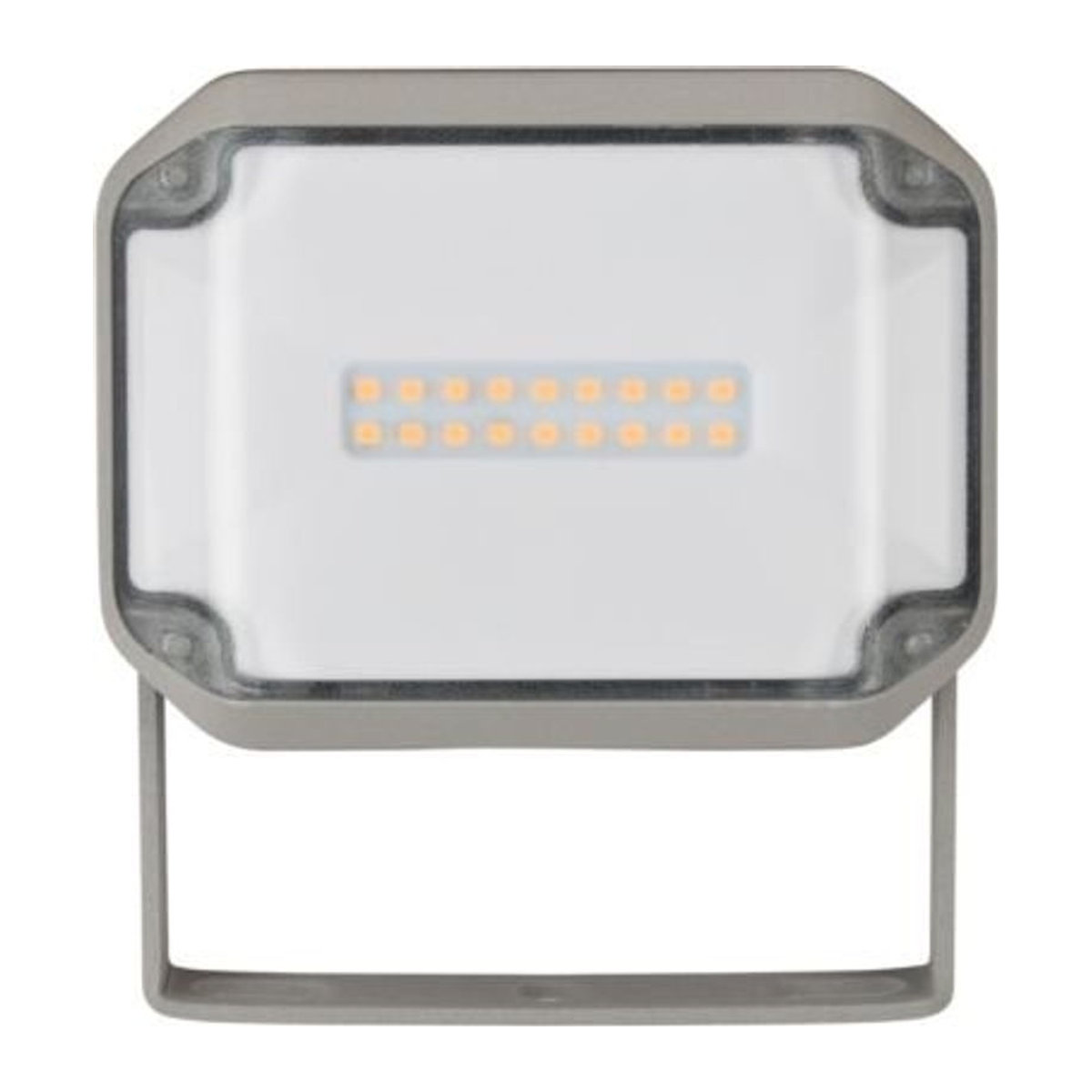 Brennenstuhl LED Außenstrahler AL 1050, 10W, 1010 lm, IP44, Aluminium, Warmweiß, Grau, H x B x T: 124 x 40 x 93 mm - Bild 2