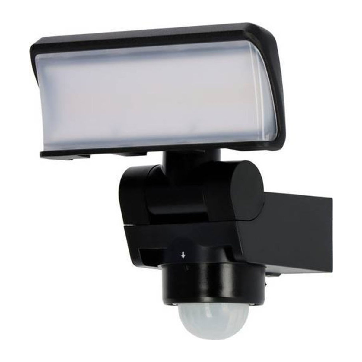 Brennenstuhl LED Außenstrahler WS 2050 SP in Schwarz mit Bewegungsmelder, 20W, 1680 Lumen, Warmweiß, IP44, schwenkbar - Bild 1